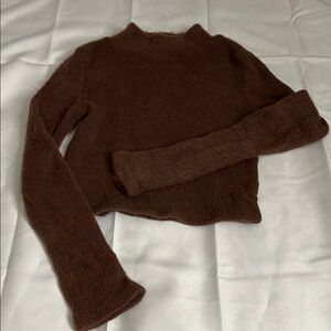 Cozy Brown Women's Sweater
